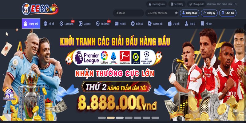 Đăng ký tại nhà cái EE88